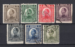 JOEGOSLAVIE Yt. 129/135° Gestempeld 1921 - Used Stamps