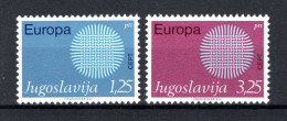JOEGOSLAVIE Yt. 1269/1270 MNH 1970 - Unused Stamps