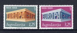 JOEGOSLAVIE Yt. 1252/1253 MNH 1969 - Unused Stamps