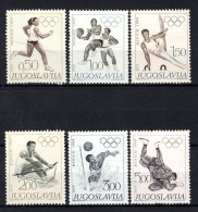 JOEGOSLAVIE Yt. 1183/1188 MNH 1968 - Unused Stamps