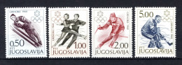 JOEGOSLAVIE Yt. 1139/1142 MNH 1968 - Unused Stamps