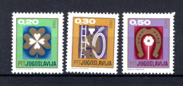 JOEGOSLAVIE Yt. 1136/1138 MNH 1967 - Unused Stamps