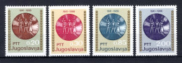 JOEGOSLAVIE Yt. 1062/1065 MNH 1966 - Neufs