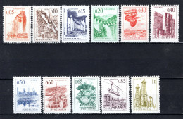 JOEGOSLAVIE Yt. 1069/1079 MNH 1966 - Unused Stamps
