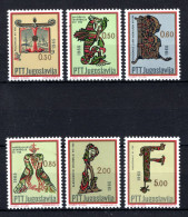 JOEGOSLAVIE Yt. 1044/1049 MNH 1966 - Unused Stamps