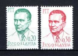 JOEGOSLAVIE Yt. 1042/1043 MNH 1966 - Unused Stamps