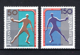 JOEGOSLAVIE Yt. 1003/1004 MNH 1965 - Unused Stamps