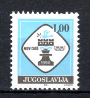 JOEGOSLAVIE SG. 2660 MNH 1990 - Taks - Postage Due