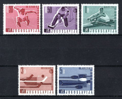 JOEGOSLAVIE Yt. 1037/1041 MNH 1966 - Unused Stamps