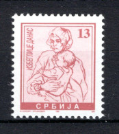 JOEGOSLAVIE SERVIE Refugee Tax Stamp MNH 1992 -2 - Unused Stamps