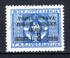 JOEGOSLAVIE ISTRIE Yt. S2 MNH 1947 - Dienstzegel - Gebruikt