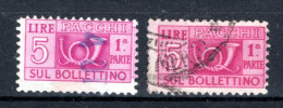 ITALIE Yt. CP73A° Gestempeld 1959 - Paketmarken