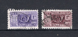 ITALIE Yt. CP74/75° Gestempeld Postcolli 1956-1966 - Pacchi Postali