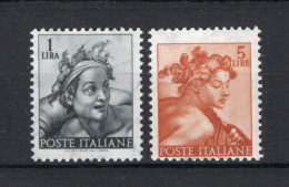 ITALIE Yt. 826/827 MNH 1961 - 1961-70: Neufs