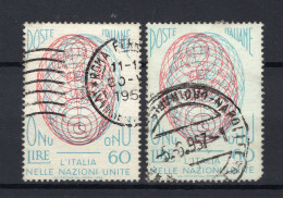 ITALIE Yt. 735° Gestempeld 1956 - 1946-60: Afgestempeld