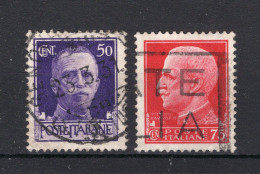 ITALIE Yt. 232/233° Gestempeld 1929-1930 - Usados
