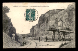 55 - LEROUVILLE - CARRIERES DE MAILLEMONT - EDITEUR JURY-THIRION - Lerouville