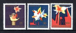 JOEGOSLAVIE Yt. 998/1000 MNH 1964 - Unused Stamps