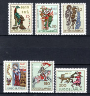 JOEGOSLAVIE Yt. 992/997 MNH 1964 - Unused Stamps