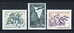 JOEGOSLAVIE Yt. 943/945 MNH 1963 - Unused Stamps