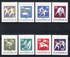 JOEGOSLAVIE Yt. 810/817 MNH 1960 - Unused Stamps