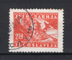JOEGOSLAVIE Yt. 479° Gestempeld 1947 - Usados