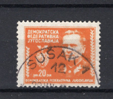 JOEGOSLAVIE Yt. 415° Gestempeld 1945 - Gebruikt