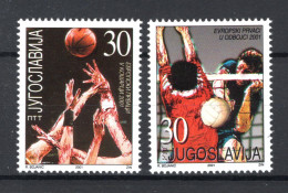 JOEGOSLAVIE Yt. 2889/2890 MNH 2001 - Unused Stamps