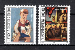 JOEGOSLAVIE Yt. 2495/2496 MNH 1993 - Unused Stamps
