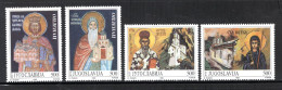 JOEGOSLAVIE Yt. 2440/2443 MNH 1992 - Unused Stamps