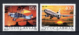 JOEGOSLAVIE Yt. 2092/2093 MNH 1987 - Unused Stamps