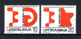 JOEGOSLAVIE Yt. 2064/2065 MNH 1986 - Unused Stamps