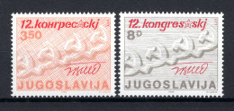 JOEGOSLAVIE Yt. 1816/1817 MNH 1982 - Unused Stamps