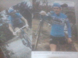 CYCLISME  - WIELRENNEN- CICLISMO : 2 CARTES SCHONBACHER + VAN PARIJS 1980 - Cyclisme