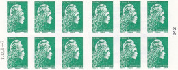 Marianne D'Yseult YZ. Carnet De 12 Timbres N° Y&T 1598-C11 Neuf** (MG) - Moderne : 1959-...