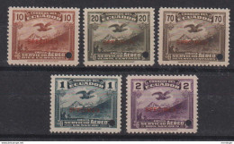 1937 - Ecuador Michel Nº 384 - 388 - MNH- SPECIMEN - EC- 12 - 02 - Equateur