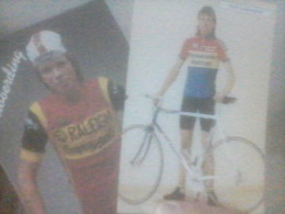CYCLISME  - WIELRENNEN- CICLISMO : 2 CARTES HENK LUBBERDING - Cyclisme