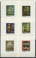 Ras Al Khaima 1968 Olympic Games Mexico Set Of 6 S/s Imperf. MNH -scarce- - Sommer 1968: Mexico