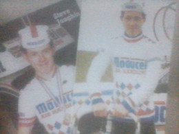 CYCLISME  - WIELRENNEN- CICLISMO : 2 CARTES STEVE JOUGHIN - Ciclismo