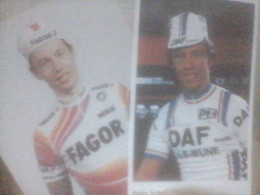 CYCLISME  - WIELRENNEN- CICLISMO : 2 CARTES EDDY SCHEPERS - Ciclismo