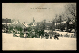 57 - GUNTZVILLER - GUNZWEILER - SOUS LA NEIGE - Autres & Non Classés