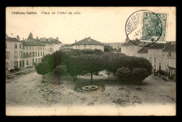 57 - CHATEAU-SALINS - PLACE DE L'HOTEL DE VILLE - Chateau Salins