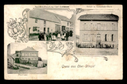 57 - OBERSTINZEL - 3 VUES EPICERIE CARL LUTTMANN - VOIR ETAT - Other & Unclassified