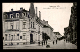 57 - SARREBOURG - SAARBURG - SCHANZSTRASSE MIT BURGERMEISTERAMT - VOIR ETAT - Sarrebourg