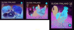 87688 MNH FINLANDIA 1996 PRO CRUZ ROJA FINLANDESA. AVES - Unused Stamps