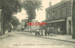93 VILLEMOMBLE. Café Au "Réveil Matin" Sur La Grande Rue à L'entrée Du Pays 1911 - Villemomble