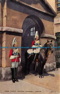 R070265 Horse Guards Sentries. Whitehall. London. Valentine. Valesque - Other & Unclassified