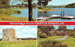 R069130 Greetings From Castle Douglas. Multi View. Dennis. 1982 - Monde