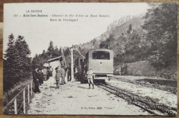 AIX LES BAINS Chemin De Fer D'Aix Au Mont Revard, Gare De Pré-Japert - Aix Les Bains