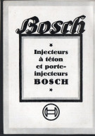 (documentation Technique) Catalogue  BOSCH Injecteurs à Téton  (M6537) - Werbung